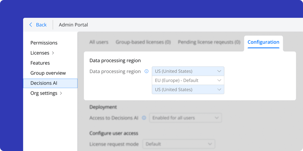 April 2025 Product Updates - US-based AI processing available