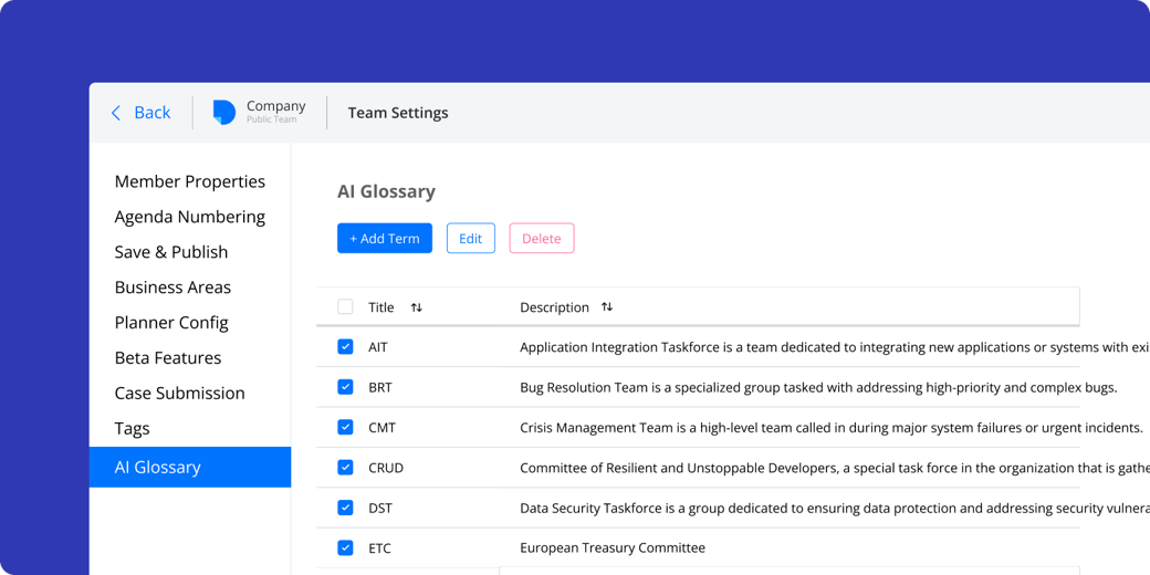 February Product Updates - AI Glossary-1