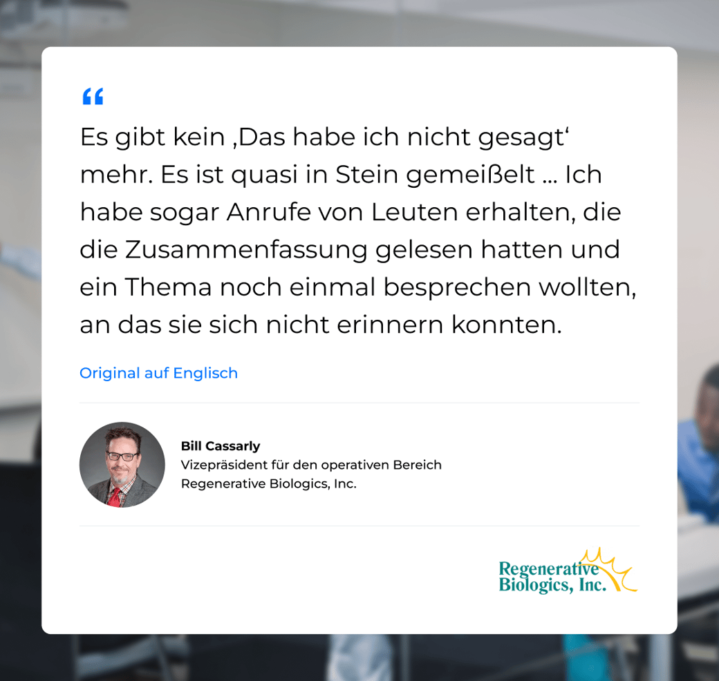 German Regenerative Biologics Testimonial